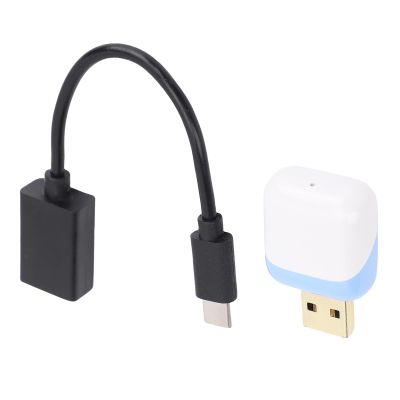 YUEHISY Wireless Android Adapter, 2 in 1 Dongle Convert Wired to Wireless, Auto Connect, Plug and Play for Cars, with Stable Connection