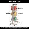 4/6 Rods Wire Spool Rack,Multi Purpose Dispenser Holds With Wheel,Multi-Spool Cable Dispenser for Electrical Industrial(6 Rods Wire) view 2