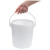 5L Plastic Paint Bucket with Handle and Lid for Fishing view 4