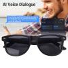 Zopsc AI Smart Glasses for Men Women, Translation Glasses Support Over 100 Languages, Bluetooth Sunglasses for Social Music Travel Phone Calls view 2