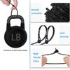 Aroono Reusable Cable Ties 6 Inch 100 PCS Black Heavy Duty, Releasable Adjustable Nylon Zip Ties with 36lbs Tensile Strength for Indoor and Outdoor Multipurpose Use view 3