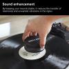 ANGELS HORN Vinyl Record Weight Stabilizer, 303g Aluminum LP Turntable Clamp with Protective Rubber Pad, Reduce Vibration & Improve Sound Quality, Universal Compatibility for Vinyl Lovers view 2