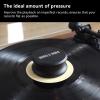 ANGELS HORN Vinyl Record Weight Stabilizer, 303g Aluminum LP Turntable Clamp with Protective Rubber Pad, Reduce Vibration & Improve Sound Quality, Universal Compatibility for Vinyl Lovers view 3