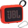 AONKE Silicone Cover Case Compatible with JBL Go 4 Ultra Portable Bluetooth Speaker (Red) view 2