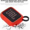 AONKE Silicone Cover Case Compatible with JBL Go 4 Ultra Portable Bluetooth Speaker (Red) view 3