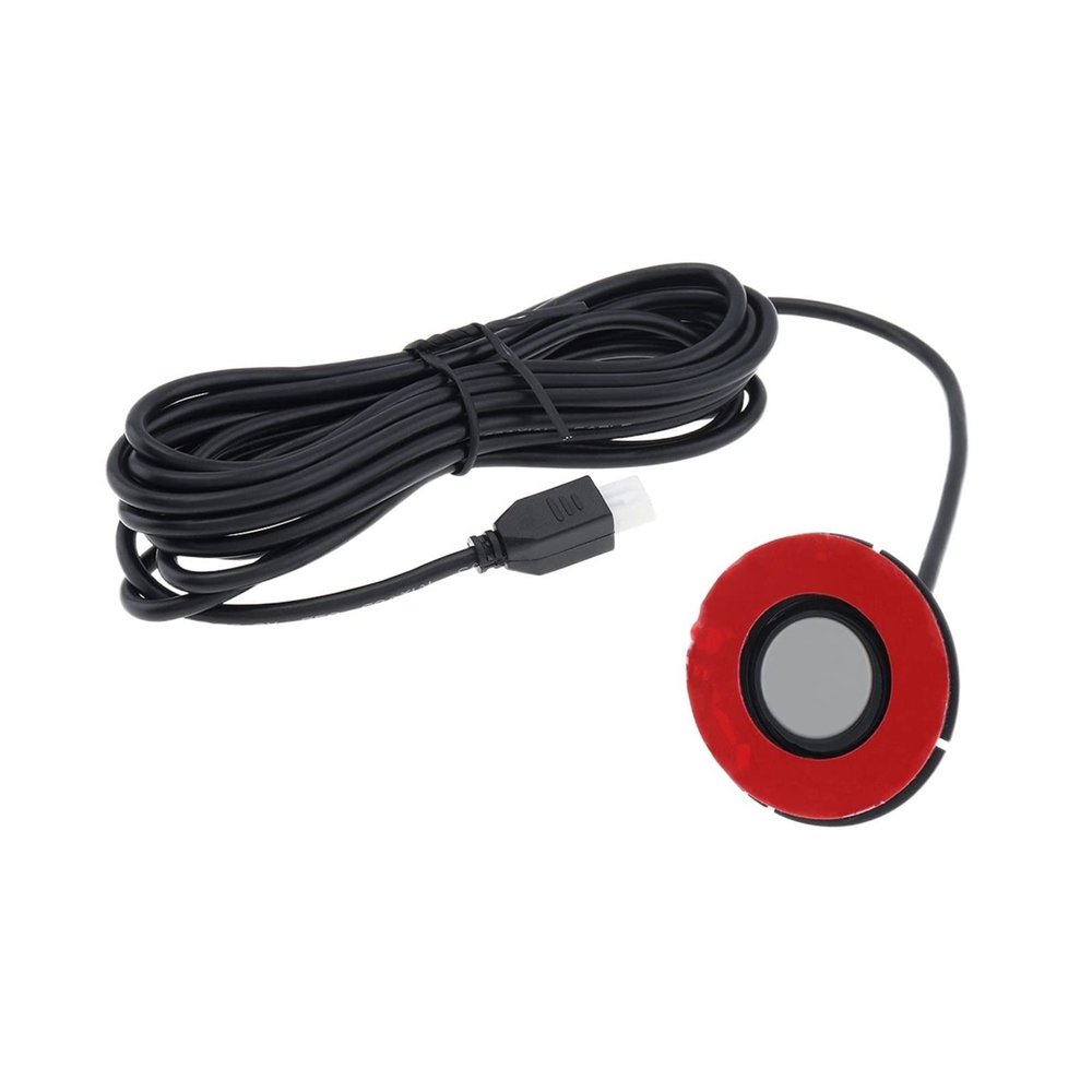 1pcs Original 13mm Flat Sensors Adjustable Depth 16mm Car Parking Sensor Kit for Backup Reverse Radar Monitor Detector System(B1,6M Cable_1)