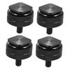 NUOBESTY 4 PCS Dual Screw Hot Shoe Mount Adapter Threaded Camera Flash Shoe Mount for DSLR Microphone Monitor LED Light Accessories view 1