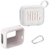 AONKE Silicone Cover Case Compatible with JBL Go 4 Ultra Portable Bluetooth Speaker (Gray) view 1