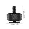 Balacoo 4 PCS Double Screw Hot Shoe Mount Adapter for DSLR Cameras Lightweight Camera Rig Accessory with Enhanced Locking for Tripod and Flash Stand Compatibility view 2