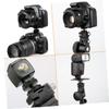 Balacoo 4 PCS Double Screw Hot Shoe Mount Adapter for DSLR Cameras Lightweight Camera Rig Accessory with Enhanced Locking for Tripod and Flash Stand Compatibility view 3