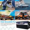 Pure Sine Wave Inverter 2200W/3500W/5000W/6000W/8000W/10000W/12000W/16000W Solar Power Inverter 12V 24V 48V 60V 72V DC to 110V 220V 230V 240V AC Car Voltage Converter Transformer(2200W,48Vto110V) view 4