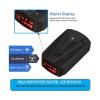 Radar Detector for Cars Radar Detector for Cars with Voice Prompt Speed, Vehicle Speed Alarm System 12v Electronic Dog Detector(Blue) view 2