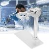 QANYEGN Microscope Stand Holder, Adjustable Aluminum Alloy Stand Bracket, Digital Electron Microscope Holder Accessory (White) view 4