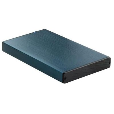 2.5" USB 3.0/3.1 External Enclosure Compatible with SATA Hard Drives up to 9.5mm Pacific Blue