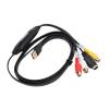 CHEOTIME Video Recorder Card, USB Converter CVBS S Video to Digital Adapter, Plug and Play 1080P NTSC PAL for PC VHS VCR view 2