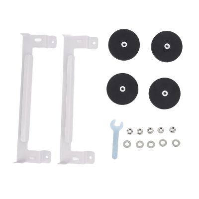 White Satellite Car Mount Magnetic Installation Kit for Mini,Compact Durable for RV, Boat, Plane Travel with Accurate Positioning