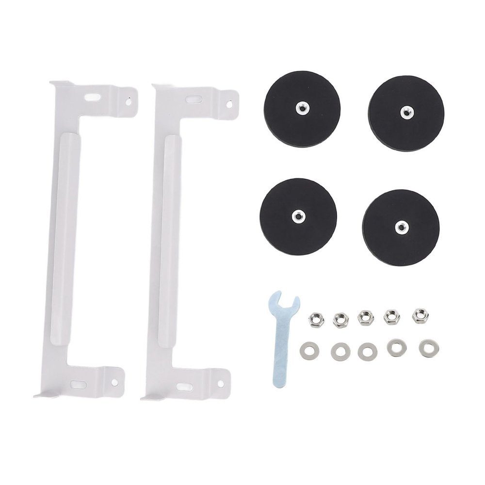 White Satellite Car Mount Magnetic Installation Kit for Mini,Compact Durable for RV, Boat, Plane Travel with Accurate Positioning
