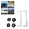 White Satellite Car Mount Magnetic Installation Kit for Mini,Compact Durable for RV, Boat, Plane Travel with Accurate Positioning view 4
