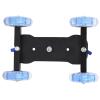 Dioche Versatile Mini Desktop Camera Dolly Skater for Smooth DSLR Shots | Aluminum Alloy 10KG Load Capacity Slider with Precision Wheels for Professional Photography view 3