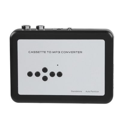 Dioche Portable Cassette Tape to MP3 Converter USB | Convert Cassette to MP3 Player with USB Flash Drive Support | Digital Music Player for Nostalgia Lovers