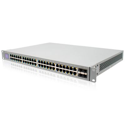 Alta Labs S48APOE | 48-Port Full PoE+ Managed Switch | 740W Power Budget | 32 1GbE PoE+ Ports | 16 2.5GbE PoE+ Ports | 4 10Gb SFP+ Uplinks | Cloud & Bluetooth Management| Rackmount | Fan Cooled