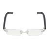 Wisoqu Glasses Frameless Anti Blue Smart Glasses, Music Call Translation Glasses with Real Time Multilingual Translation for Travel, Work view 1