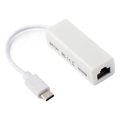 Vvikizy Type C Network Adapter for RJ45 100Mbps Ethernet LAN Converter, Plug and Play, with Bendable Cable, no Driver Required, Small Size, Wider Compatibility, Stabler