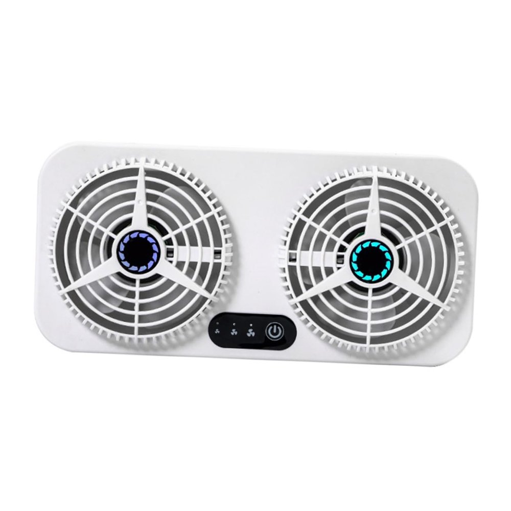 Alipis USB Car Exhaust Fan Auto Cooling Fan for Vehicle Air Circulation Compact Summer Cooler to Remove Smoke and Odors Car Air Under High Temperatures