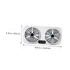 Alipis USB Car Exhaust Fan Auto Cooling Fan for Vehicle Air Circulation Compact Summer Cooler to Remove Smoke and Odors Car Air Under High Temperatures view 2