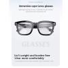 Wisoqu AI Smart Glasses, 1080P HD Camera V5.3 Blue Light Blocking Translator Glasses for Business Travel Working, Built in Mic & Speakers view 4