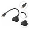 VILLCASE Video Splitter Cable Male to Dual Female Adapter for Dual Monitor LCD LED Tv Distributes One Input to Two Outputs with Loss High Resolution Video Transmission for Use view 4