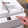 Canon PIXMA TR7120 Wireless Color Inkjet Printer, Duplex Printing, White Home Printer with Copier/Scanner, Auto Document Feeder, Compact Design, Intuitive Control Panel view 4