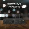 OSD Audio Nero Stream XD2 Stereo Amplifier 150W x2, HDMI ARC, WiFi App Control, Bluetooth, USB DAC, Class D 2 Channel Home Audio Streaming Amp view 2