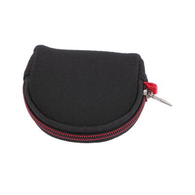 NUOBESTY Portable Neoprene Camera Lens Filter Pouch with Zipper Closure Protective Storage Bag for Camera Filters Lens Caps and Small Accessories Compact for Photographers and Travel Use