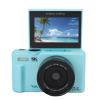 Diydeg Digital Cameras for Photography, 3in Flip Screen 5K 75MP WiFi Mirrorless Vlog Camera Travel with 18X Digital Zoom Flash Anti Shake Video for Teens view 1