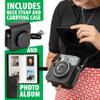 Fujifilm Instax Mini 41 Instant Film Camera Black + 20 Instax Instant Film Prints Bundle view 4