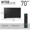 Panasonic TV-70W70BP W70 Series 70 inch LED 4K Ultra HD Smart Fire TV Bundle with WN10 Neck Speaker, 4 YR CPS Enhanced Protection, 2X HDMI Cable & Deco Gear Complete Home Theater Beginner's Guidebook view 3