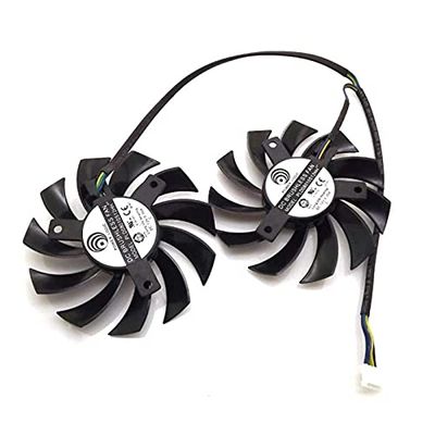 2pcs/Lot PLD08010S12HH DC12V 0.35A 4Pin Compatible for MSI N460GTX N560GTX TI N570GTX N580GTX Twin FROZR II Fan Shrandi
