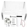 Balacoo Open Frame PC Case Rack Stand Transparent DIY Bare Frame Chassis for Matx Motherboard Support for Gaming and Office Use view 1
