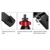 Luocute Mini Tripod Desktop, Aluminum Alloy Tabletop Tripod Stand, 3/8 Inch Screw Hole, Load Up to 10kg, for Stabilizers, Monopods, Vlog Accessories view 4
