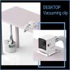 Nail Dust Collector, Desktop Nail Art Vacuum Device, Powerful Suction Refined look, Clean lines and Premium Finish, Low Noise Design, for Home and Beauty Salon Workstation view 2