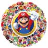 100PCS Mario Stickers for Kids,Vinyl Waterproof Princess Decal for Water Bottle Laptop Toy Sticker for DIY Decorate Bumper Phone Hard Hat Kids Teens Gifts (Mari) view 4