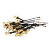 1PC u.FL MHF1 to RP-SMA Female 2 Panel Mount RF113 Pigtail Extension Cable(10CM) view 3