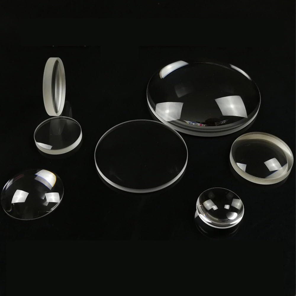 10pcs Premium Optical Lens Set for Microscope Enhancement - Transparent Condenser Lens for Superior Image Clarity