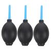 UKCOCO 3pcs Portable Squeeze Ball Air Blower Dust Blaster for Camera Lens Sensor Keyboard Cleaning Plastic Handheld Duster for Electronics and Precision Instruments view 1