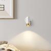 Led Wall Lamp for Reading, Bedside 5W Wall Mounted Reading Light, 350 Rotatable Headboard Spotlight, Bedroom Study Room Ligting Fixture - 3000K Warm Light view 3