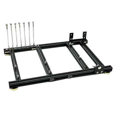DIYEAH Air Computer Case Frame Replacement Bracket for Motherboard Supports Standard Power Supply and GPU Protection DIY Desktop Chassis with Spacious Design