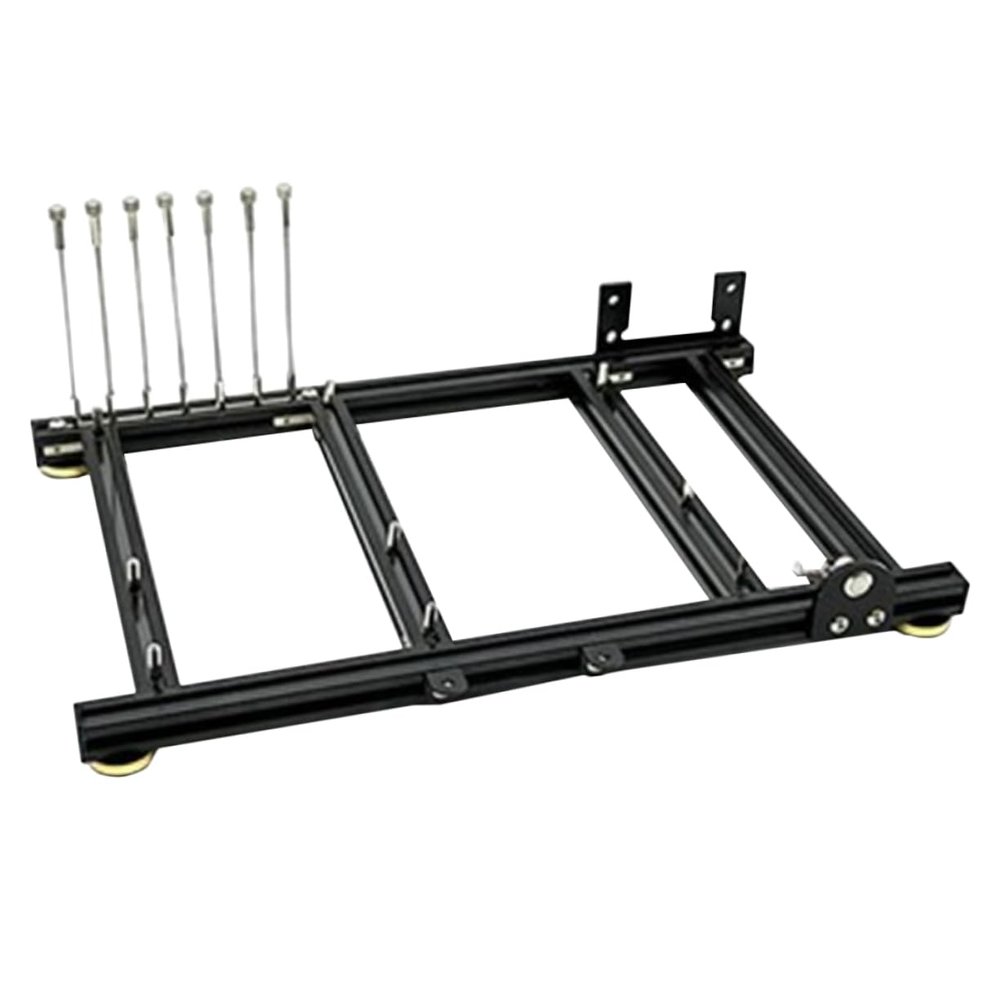 DIYEAH Air Computer Case Frame Replacement Bracket for Motherboard Supports Standard Power Supply and GPU Protection DIY Desktop Chassis with Spacious Design