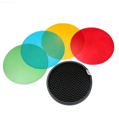 SPONGL Grid,AD-S11 Gel Light Filter Set with for Speedlites AD360II Pocket Speedlites Accessory