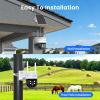 XMARTO Solar Camera Outdoor Wireless, 4 PCs QHD 4MP Wireless PTZ Security Camera System with 4K 10CH Expandable WiFi NVR, All-Weather Solar Charge, Two-Way Audio, PIR Sensor, No Monthly Fee, 500GB view 3